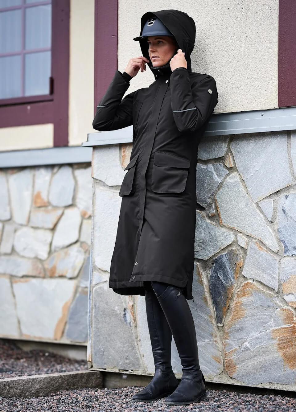 Stierna Stella Winter Coat - Ebony
