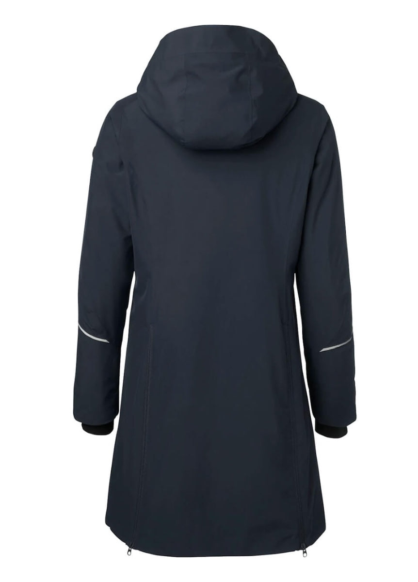 Stierna Stella Winter 3/4 Short Coat - Midnight Navy
