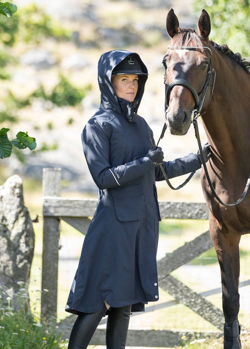 Stierna Stella Winter Coat - Midnight Navy