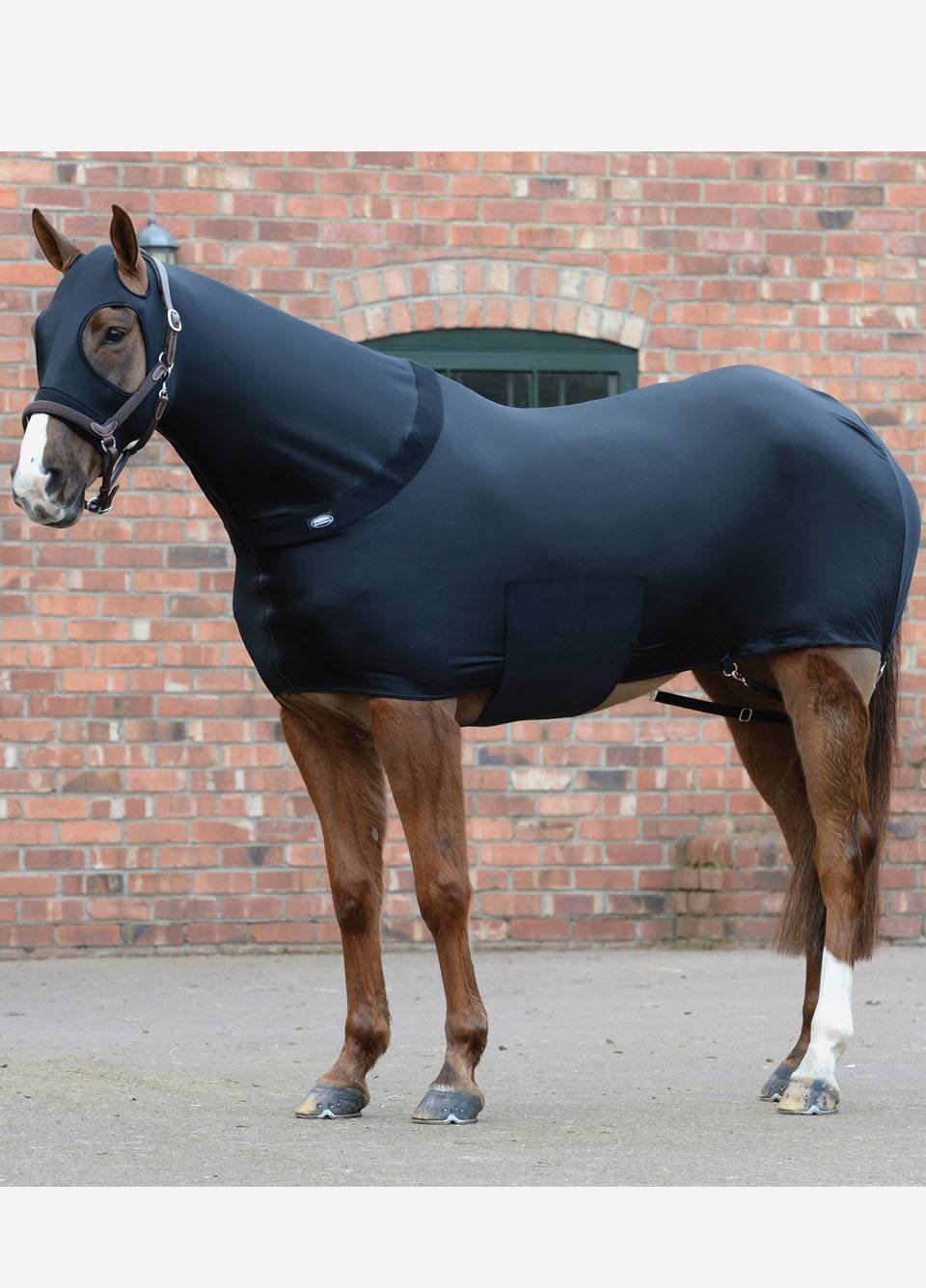 Weatherbeeta Stretch Rug With Belly Closure - Black