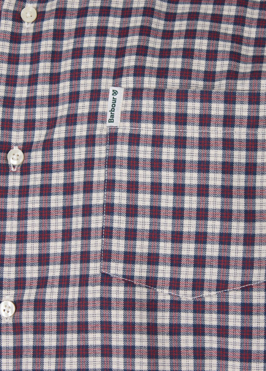 Barbour Thornley Thermo Weave Shirt - Red