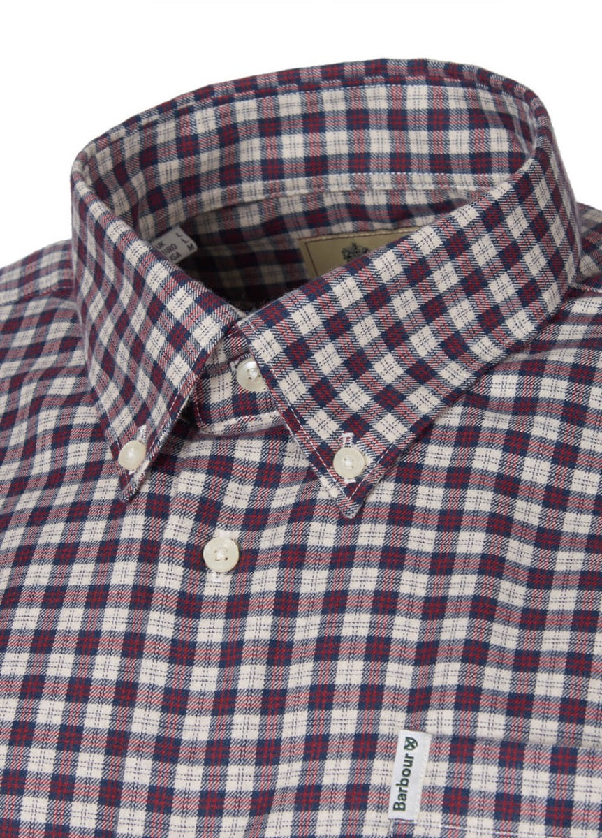Barbour Thornley Thermo Weave Shirt - Red