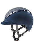 Uvex Exxeed Flash Riding Hat - Navy Satin