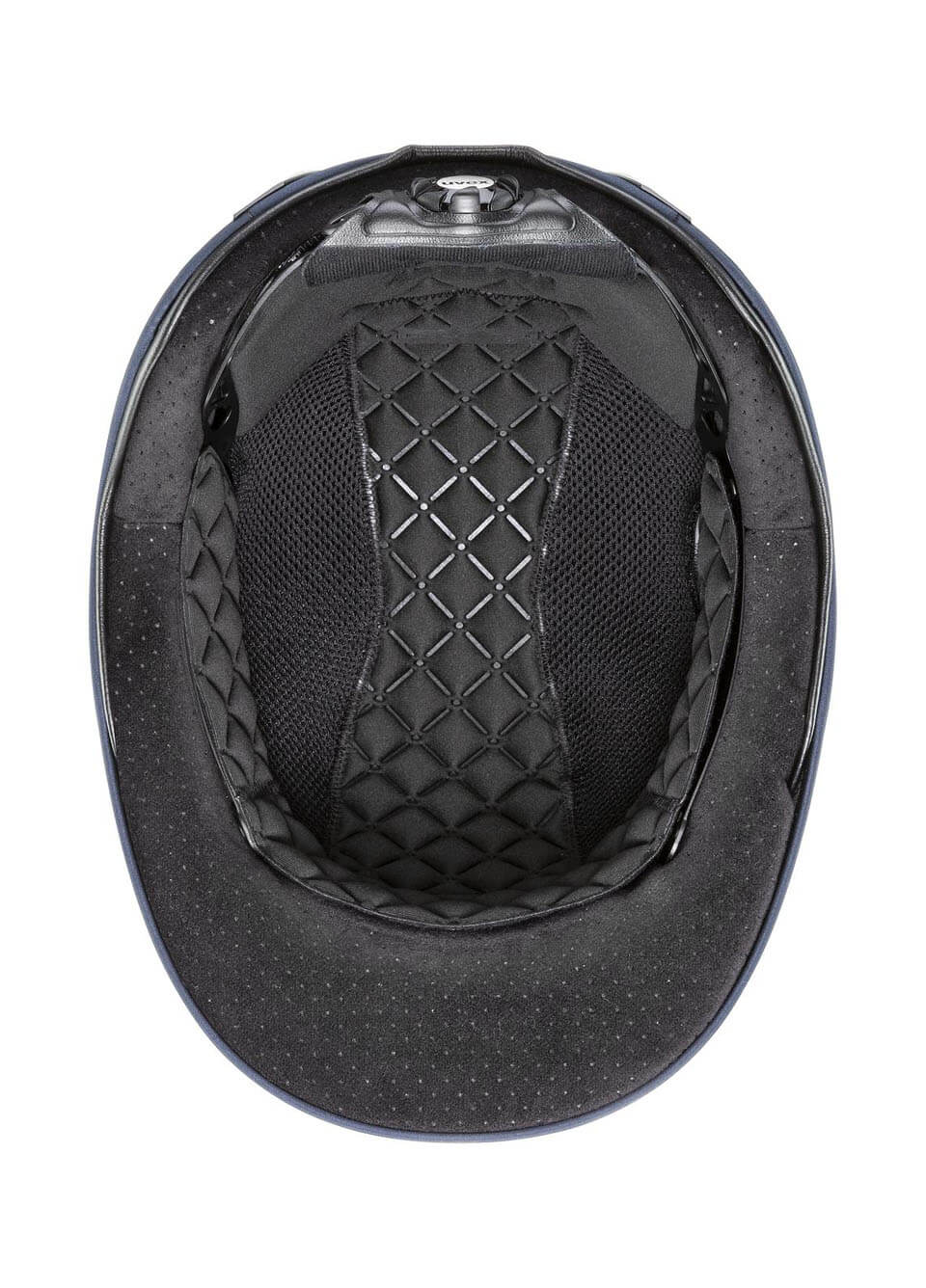 Uvex Exxeed Flash Riding Hat - Navy Satin