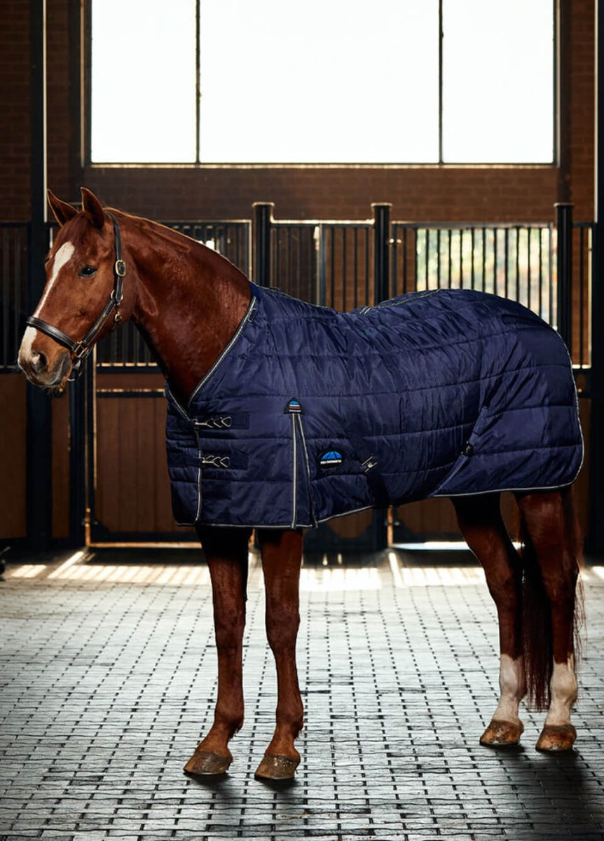 Weatherbeeta ComFITec PP Channel Quilt Detach-A-Neck 220g - Navy/Charcoal