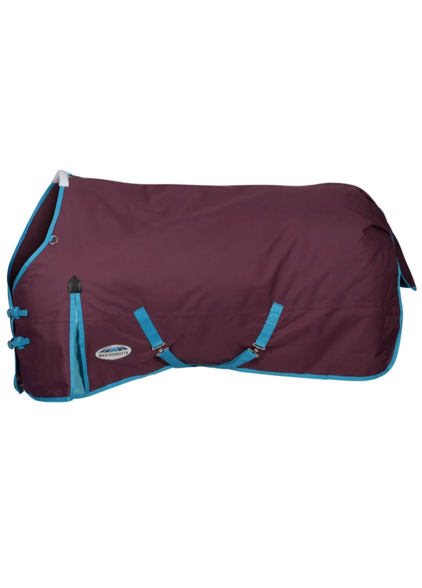 Weatherbeeta Essential Standard Neck Medium - Grape/Blue