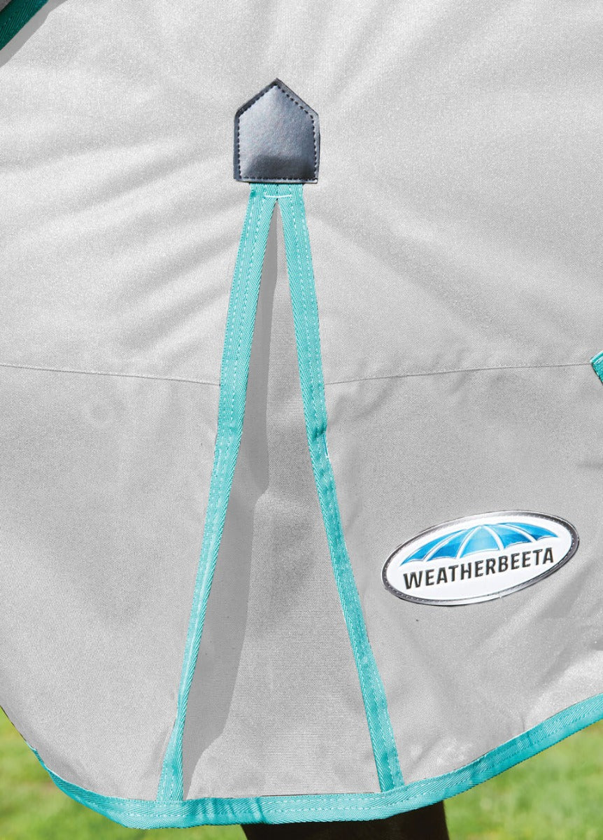 Weatherbeeta Green-Tec 900D Standard Neck Lite Plus - Light Grey/Bottle Green