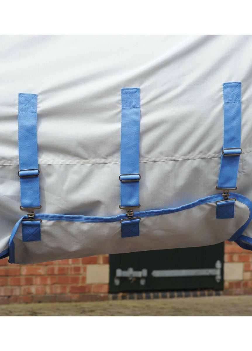 Weatherbeeta Sweet Itch Shield Combo Neck - White/Blue
