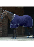 Weatherbeeta Cotton Show Sheet - Dark Blue/Grey/White