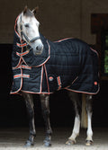 Weatherbeeta ComFITec Therapy-Tec Channel Quilt Detach-A-Neck Medium - Black/Silver/Red