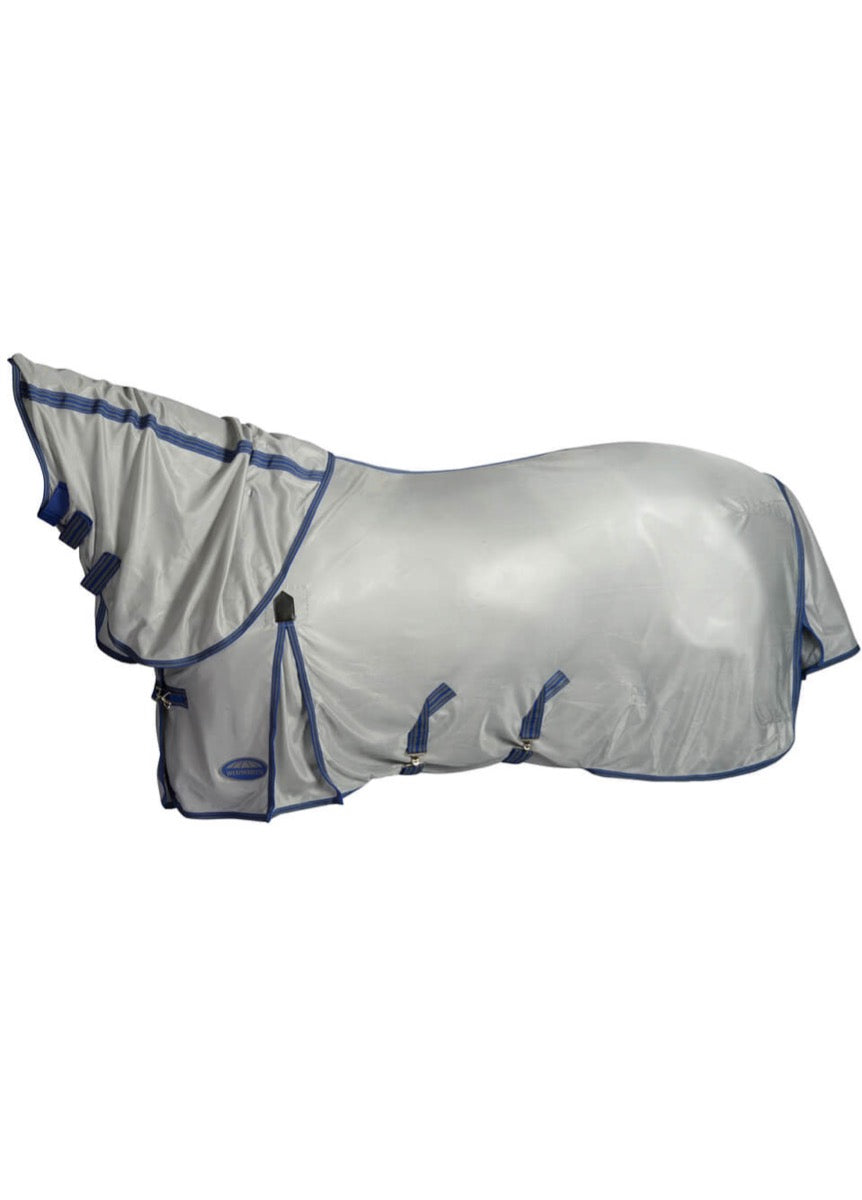 Weatherbeeta  Airflow II Detach-A-Neck - Grey/Blue/Grey