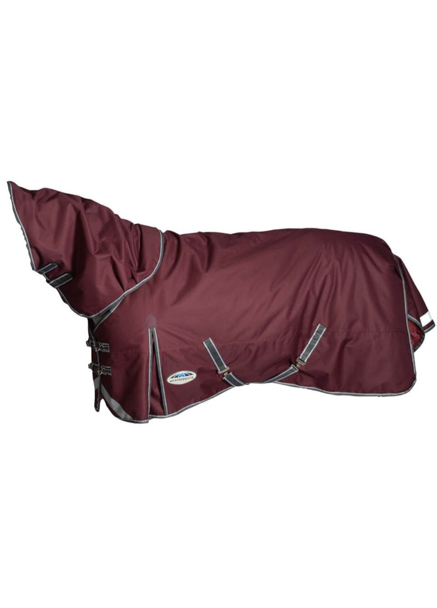 Weatherbeeta ComFITec Plus Dynamic II Detach-A-Neck Lite - Maroon/Grey/White