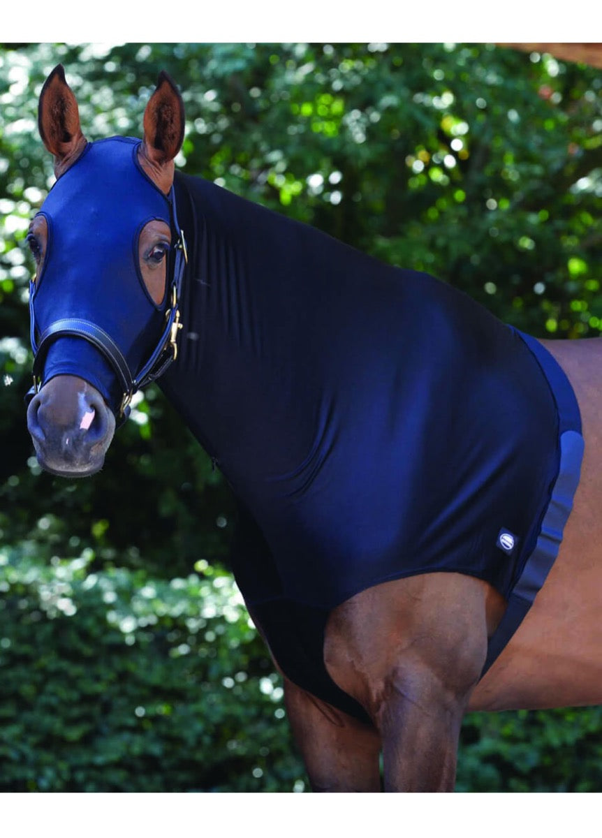 Weatherbeeta Stretch Hood With Zip - Black