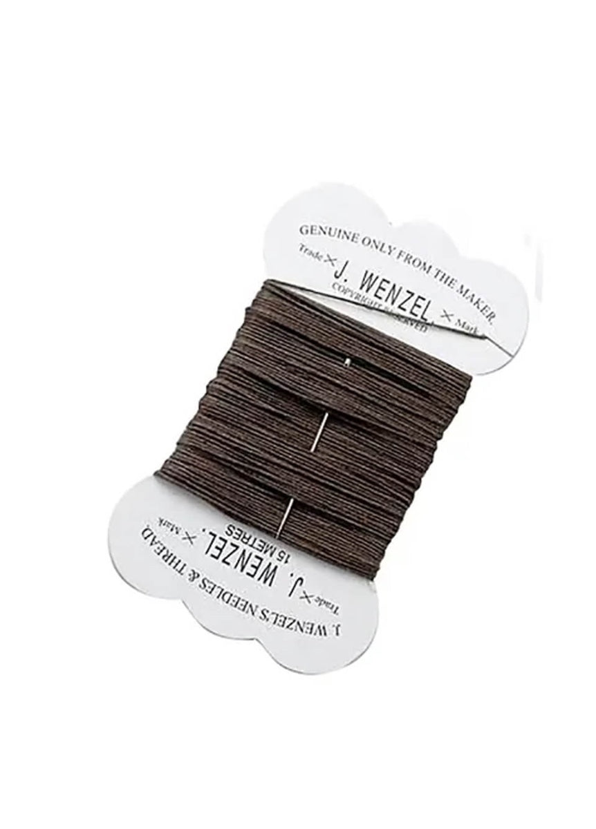 Wenzel Plaiting Thread - Brown