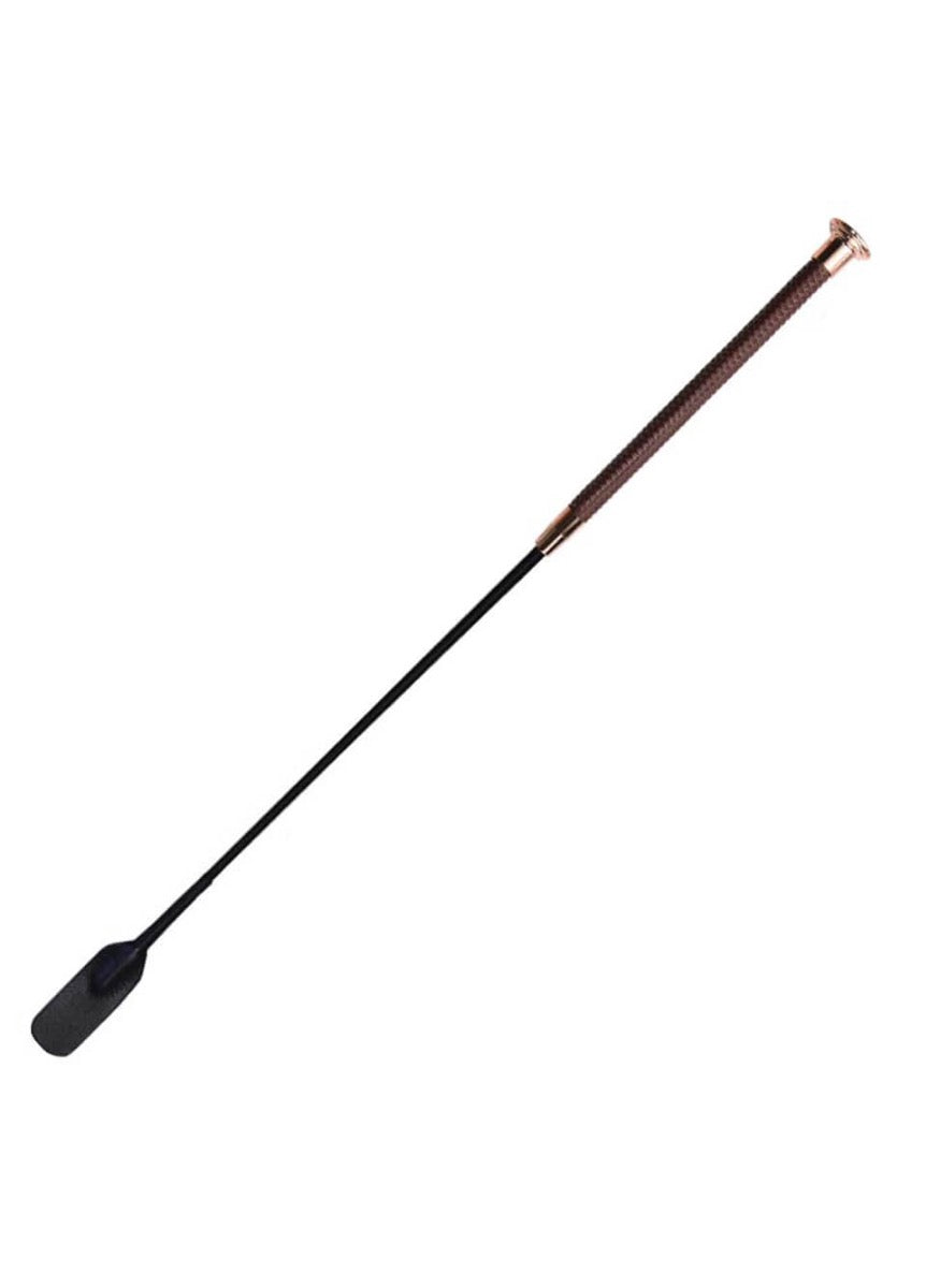 Woof Wear Diamond Riding Whip - Chocolate
