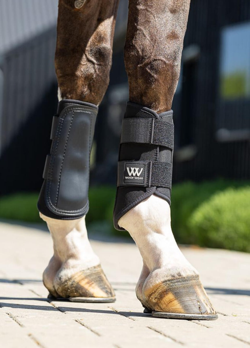 Woof Wear Double Lock Brushing Boots - Black