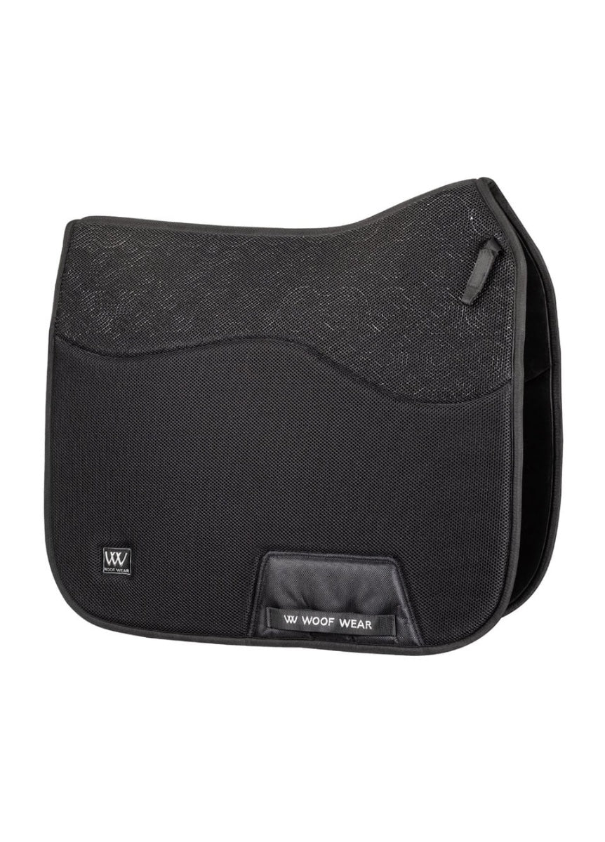 Woof Wear Elite Comfort Mesh Dressage Saddle Pad - Black