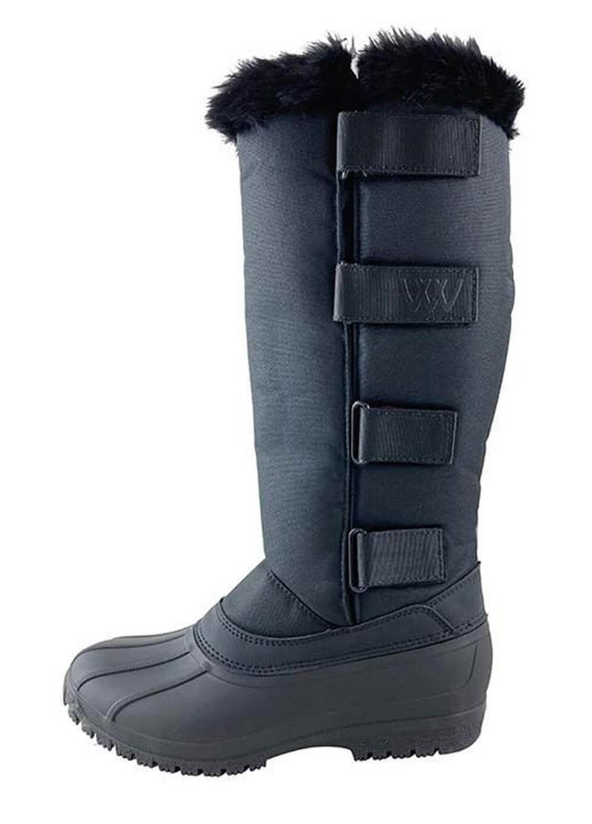 Woof Wear New Long Yard Boot Junior - Black