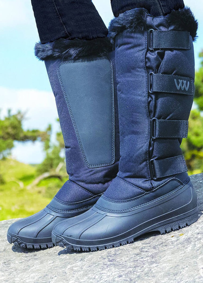 Woof Wear New Long Yard Boot Junior - Black