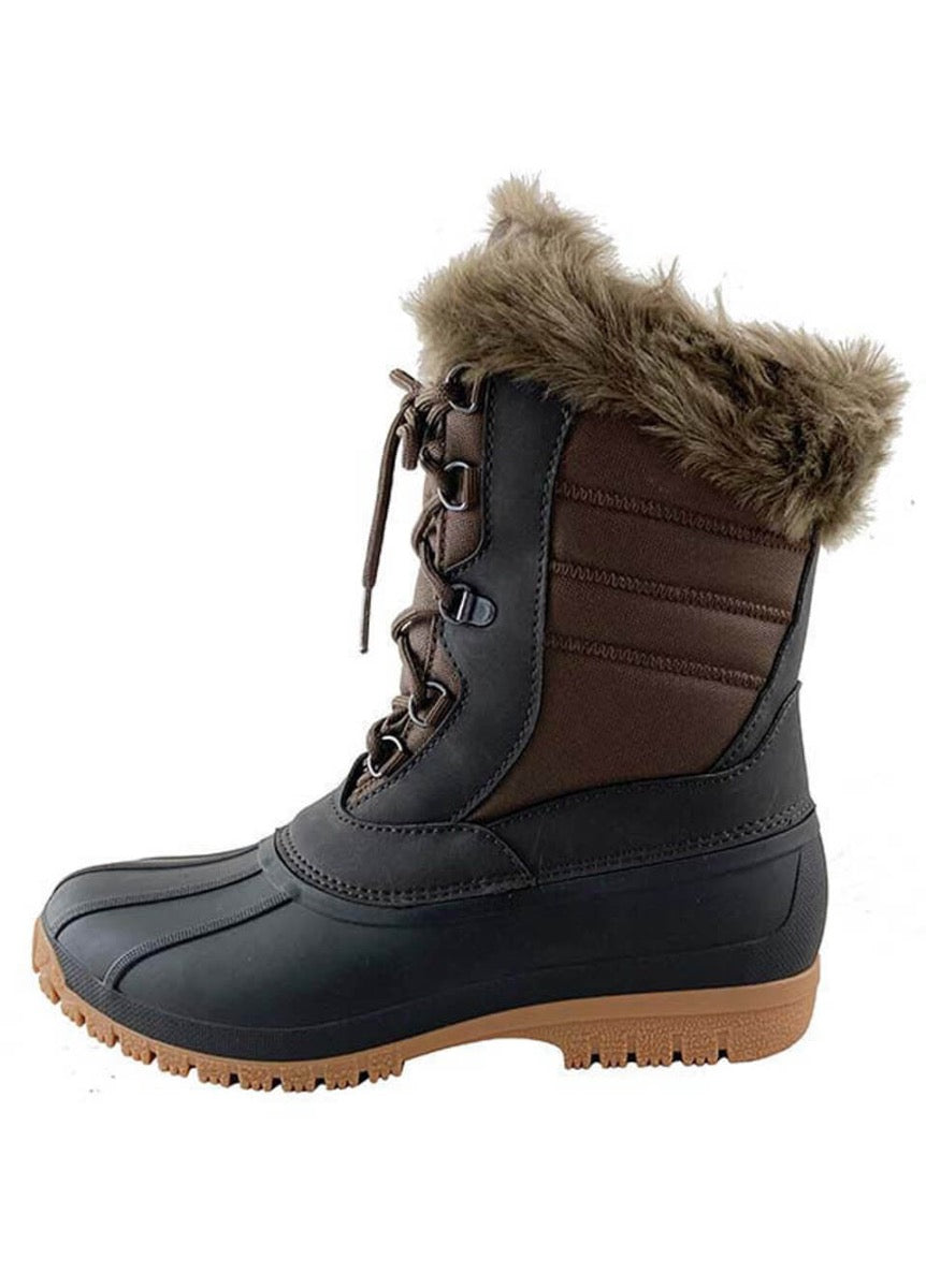 Woof Wear Mid Winter Boot - Black/Chocolate