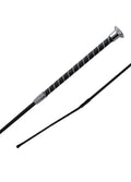 Woof Wear Twisted Dressage Whip - Black/Silver