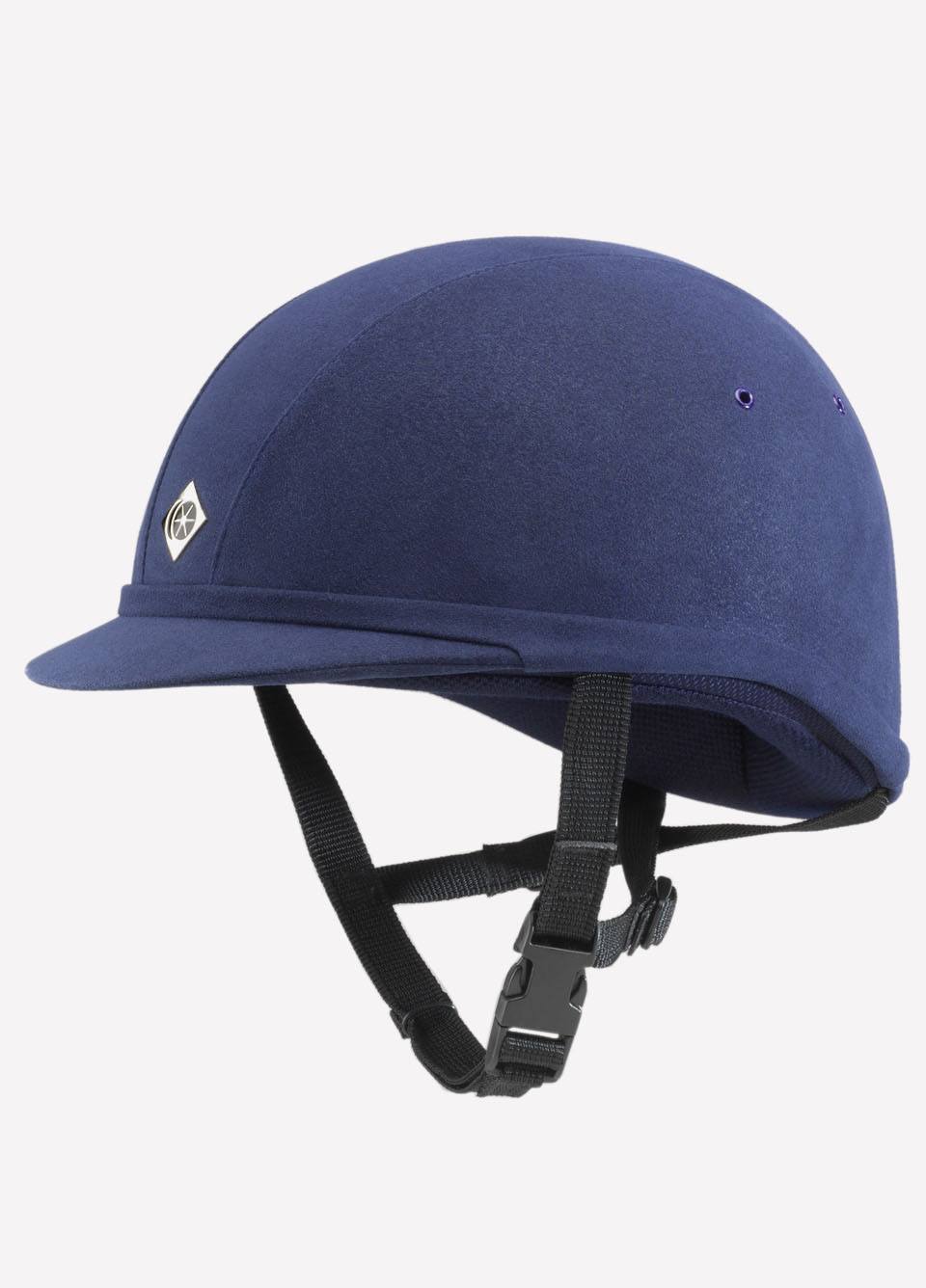 Charles Owen Junior YR8 Riding Hat - Navy