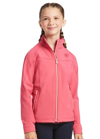 Ariat Kids Agile Softshell Jacket - Party Punch