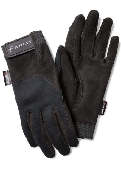 Ariat Insulated Tek Grip Gloves - Black/Grey