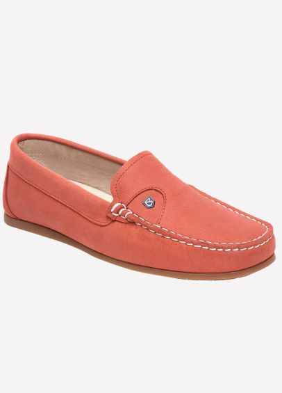 Dubarry Womens Bali Deck Shoes - Coral