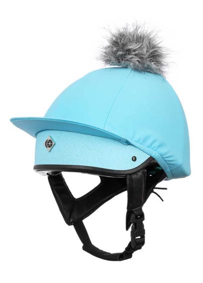 Charles Owen Harlow JS1 Pro Riding Helmet - Baby Blue
