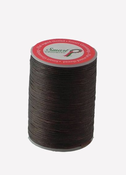 Smart Grooming Flat Wax Plaiting Thread - Dark Brown