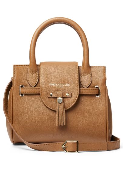Fairfax & Favor Mini Windsor Leather Handbag - Tan