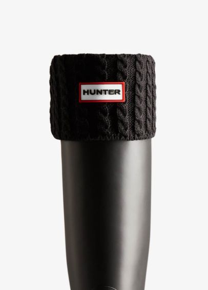 Hunter Recycled Tall Boot Sock - Black