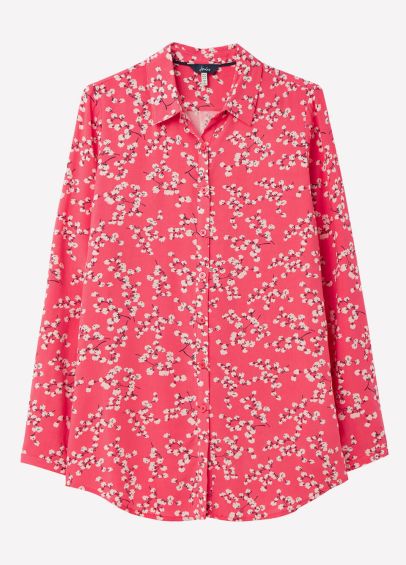 Joules Womens Elvina Shirt - Red Ditsy