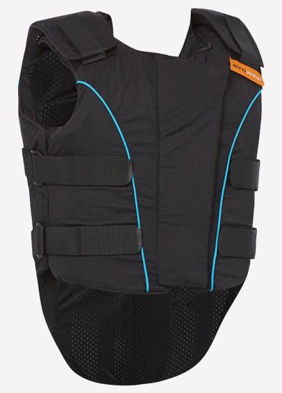 Airowear Junior Outlyne Body Protector - BETA 2018 Level 3 Labelled - Black/Turquoise