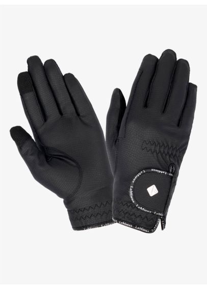 LeMieux Pro Touch Classic Riding Gloves - Black