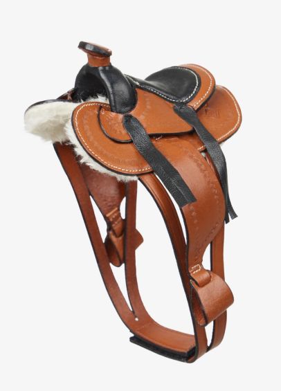 LeMieux Toy Pony Western Saddle - Tan
