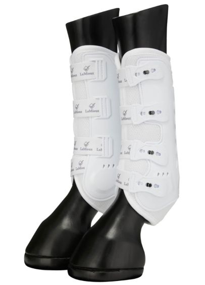 LeMieux Ultra Mesh Snug Boot (Pair) - White