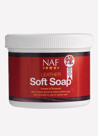 NAF Leather Soft Soap (450g)