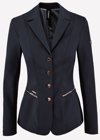 Pikeur Ladies Paulin Competition Jacket - Navy/Rose Gold