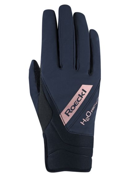 Roeckl Waregem Gloves - Black/Copper
