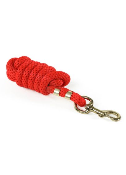 Shires Topaz Lead Rope - Red