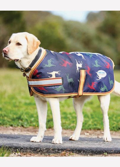 watherbeeta Dog Coat in Stag Print