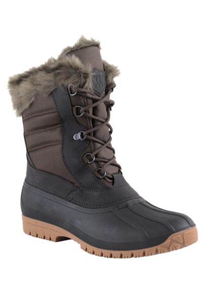 Woof Wear Mid Winter Boot - Black/Chocolate
